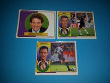 3 Cromos REAL MADRID  Liga 96/97 (1996/1997) de Colecciones Este