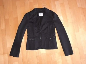 Esprit Damen Blazer Gr.36 Jacke Business schwarz Np89,95 1xgetr. Mit Elasthan - Bild 1 von 8