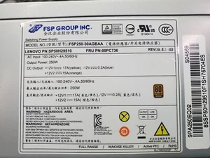 FSP Group INC. FSP250-30AGBAA 250W Power Supply - Afbeelding 1 van 2
