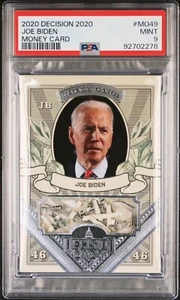 Decisión 2020 Ser 1 Tarjeta de Dinero Triturada Moneda de Estados Unidos #Mo49 Joe Biden Pop 1! - Imagen 1 de 2