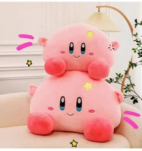 Huge Cute Pink Kirby Plushie Doll Back Cushion Throw Pillow Xmas Gift 50/70/90cm - Picture 1 of 21