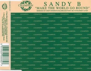 Make The World Go Round Sandy B CD Top-quality Free UK shipping - Picture 1 of 10