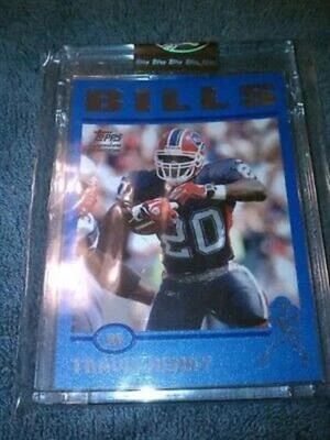 RARE! 2004 Travis Henry Topps SIGNATURE EDITION BLUE UNCIRCULATED - #'D 33/50 - Image 1 of 3