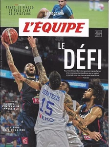 L'EQUIPE MAGAZIN Nr. 1834 09.09.2017 Basketball: Les Bleus / Tevez / Skate in Marseille - Bild 1 von 1