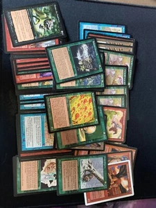 Lot cartes Magic anciennes - 500 cartes - FR - Foto 1 di 4