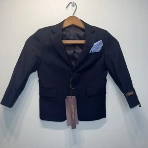 NWTS Alberto Danelli Navy Blazer Jacket Sport Coat 4T MSRP $75 - Picture 1 of 8