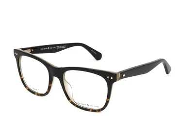 Gafas Kate Spade para mujer cuadradas Aniyah W4A negras Habana 51 mm ¡NUEVAS! Foto 1 de 4