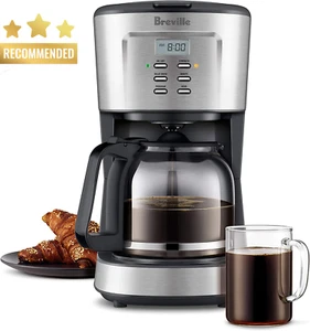 the Aroma Style Electric Drip Coffee Maker, Brushed Stainless Steel, LCM700BSS - Picture 1 of 12