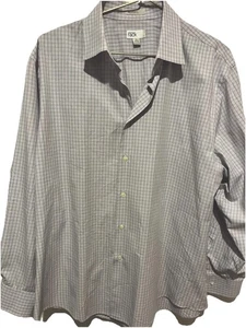 Nordstrom Rack 16 32/33 Men's Long Sleeve Plaid Button Down Shirt Cotton - Picture 1 of 7