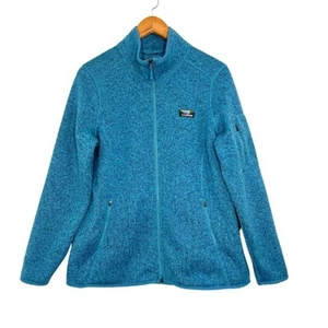L.L. Chaqueta suéter polar Bean cremallera completa para mujer talla L azul brezo Misses 504888 - Imagen 1 de 10