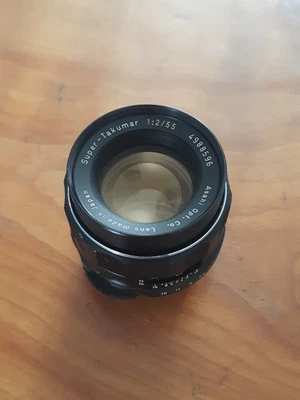 Ashai Opt.Co/Pentax Super Takumar 55mm f2 M42 Prime Lens. - Image 1 of 4