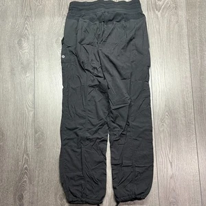 Lululemon DANCE STUDIO PANTS 30 Inch Inseam UNLINED Black Size 6 - Picture 1 of 9