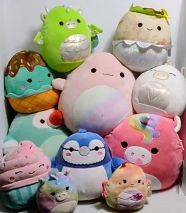 RIESIGES KELLYTOY SQUISHMALLOW 12 KARAT SET 1 RÜCKSEITE 11 PLÜSCH VERSCHIEDENE GRÖßEN - Bild 1 von 14