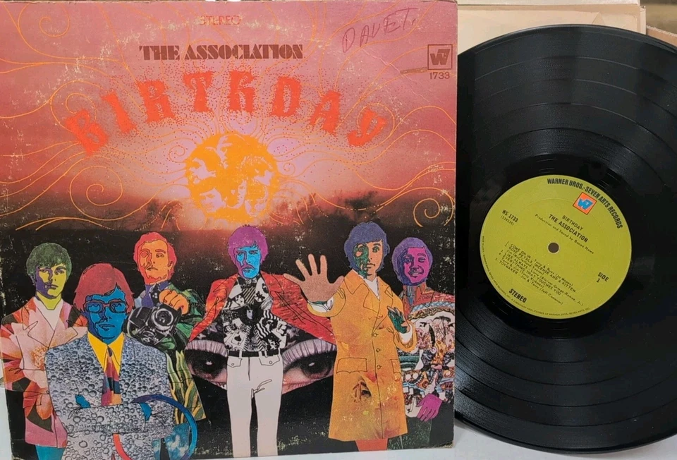 The Association "Birthday" 1968 LP (WS 1733) Psych Rock - Image 1 of 4