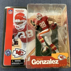 McFarlane 2002 NFL Tony Gonzalez Serie 5 Selecciones Deportivas KC Chiefs - Imagen 1 de 4