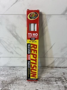 Zoo Med ReptiSun 10.0 UVB T5 HO High Output Fluorescent Reptile Lamp 15W, 12in - Picture 1 of 9