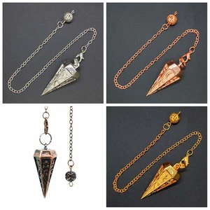 Copper Cone Pendule Reiki Healing Reiki Spiritual Pendulo - Picture 1 of 12