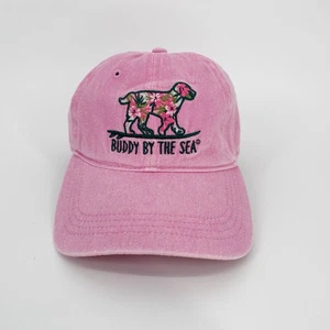 Sombrero para el sol Buddy By The Sea 100 % algodón rosa mirto playa para perros Ocean Beach - Imagen 1 de 6