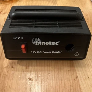 Centro de alimentación de CC negro Innotec SB791-5 convertir 120 V a 12 V la mayoría de los electrodomésticos de 12 V - Imagen 1 de 9