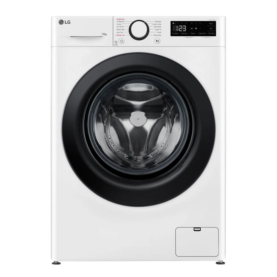 LG F4Y510WBLN1 - White 10KG Washing Machine - 1400 RPM - A energy