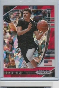 LaMELO BALL 20-21 PANINI PRIZM DRAFT PICKS RED ICE PARALLEL ROOKIE-SEND AN OFFER - Picture 1 of 12