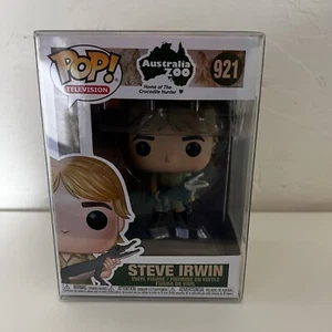 PROTECTOR DE ICONO DE COCODRILO FUNKO POP STEVE IRWIN #924 INCLUIDO - Imagen 1 de 4