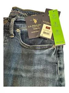 U.S. Polo Assn. Stretch Slim Straight 5 Pocket Jeans mehrere Größen mehrere Farben - Bild 1 von 18