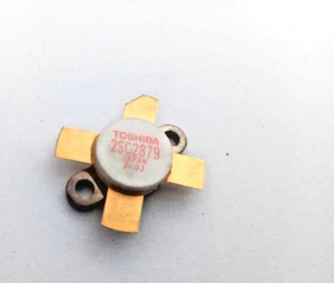 1PC-TOSHIBA 2SC2879 RF/VHF/UHF TRANSISTOR 2~30MHz SSB LINEAR POWER AMPLIFIER - Picture 1 of 3