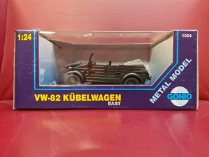 GONIO Czechoslovakia 1004 VW-82 Kubelwagen East Grossde. 1:24 tin plate 1992 MB. - Bild 1 von 18