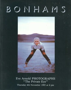 BONHAMS LONDON PHOTOGRAPHS EVE ARNOLD Marilyn Monroe Dietrich Crawford Catalog - Imagen 1 de 1