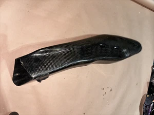 DUCATI 748 916 996 998 CORSA Big Hole CARBON LEFT RAM AIR INTAKE DUCT TUBE - Picture 1 of 14