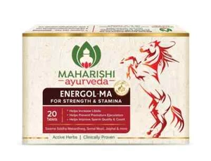 Maharishi Ayurveda Energol - MA 20 Tabs For Strength & Stamina - Picture 1 of 6