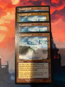 MTG Modern Horizons 3 Flooded Strand Retro Frame x 4 - Picture 1 of 1