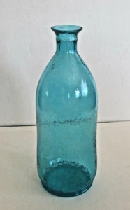Aqua Blue Art Deco Vase- Home Decor  - Picture 1 of 5