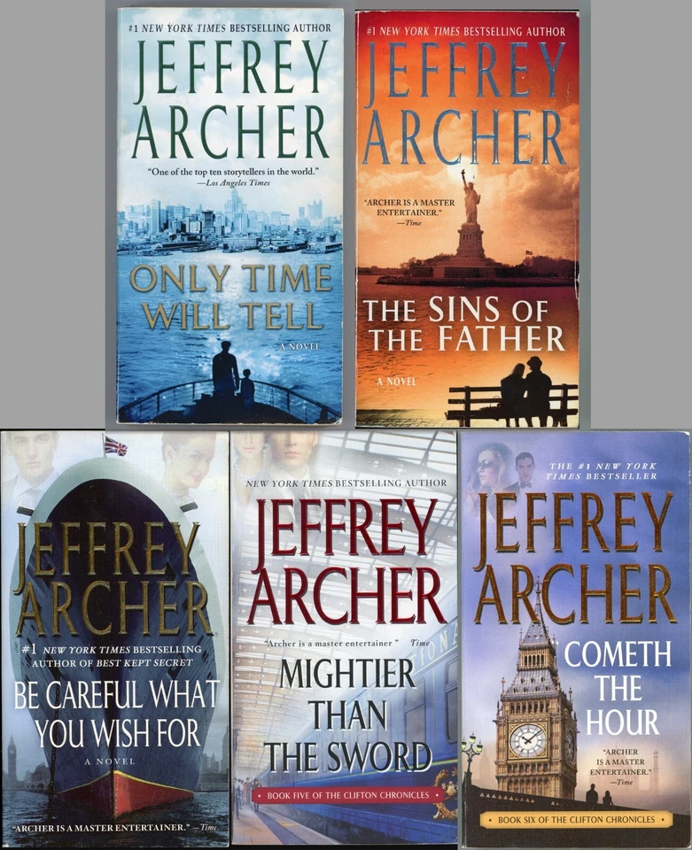 Clifton Chronicles Drama Thriller Lot of 5 Paperback by Jeffrey Archer - Image 1 of 4