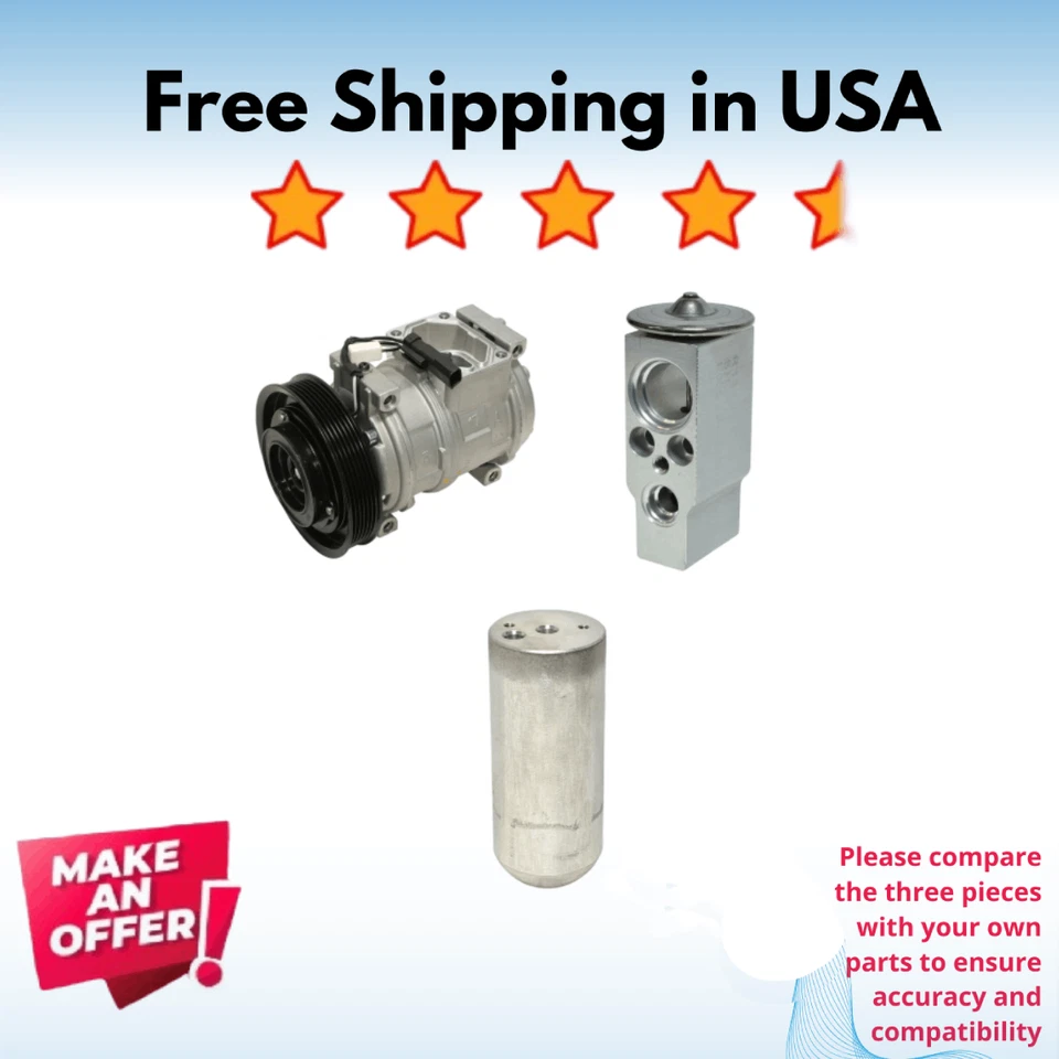 Kit Compressor A/C Fit Kit Dodge Intrepid 2002-2004 - Image 1 of 4