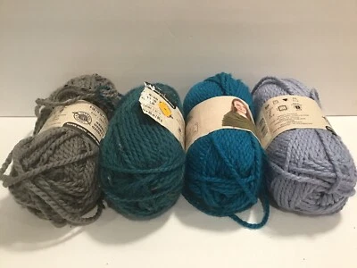 Loops And Threads Charisma And Tweed Lot Of 4 Various Colors - Image 1 of 4