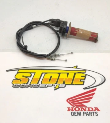 HONDA OEM CRF450R CRF 450R CRF250R CRF 250R TWIST THROTTLE 17-21 CABLES - Image 1 of 4