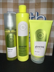 Bath & Body Works Citrus Mist & Glowing Fruit Enzyme Exfoliating Wash Polish - Picture 1 of 1