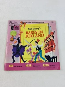 Disneyland Record And Book Babes in Toyland #339 - 33rpm 1968 Disney - Picture 1 of 8