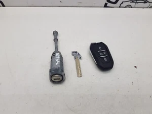 2023 VAUXHALL CORSA F REMOTE SMART KEY FOB & DOOR LOCK BARREL OEM 9840153480 - Picture 1 of 5