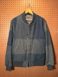 engineered garments checked wool bomber - Picture 1 of 4