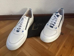 Lancio ital. Designer Sneaker*Schuhe 43,5* Leder*weiß*NP 290€ - Bild 1 von 8