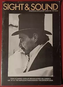 Vista y sonido: primavera, 1982 - revista del Reino Unido - Abel Gance, Satyajit Ray, Zoetrope - Imagen 1 de 7