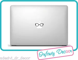 Eyeglass Sticker for Mac Book Pro/Air 13 - Stickers Glassess MacBook 13