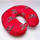 San Francisco 49ers NFL Red Beaded Travel Neck Pillow Unisex Adult Clean
