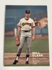 Rare 1990 Star Prospects Set #3 Will Clark San Francisco Giants Nm+ Free Ship!