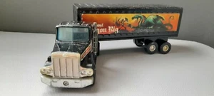 Vintage Retro Toy Peterbilt Truck & Trailer Dragon Rig 1980s Japan 80s Buddy L - Picture 1 of 10