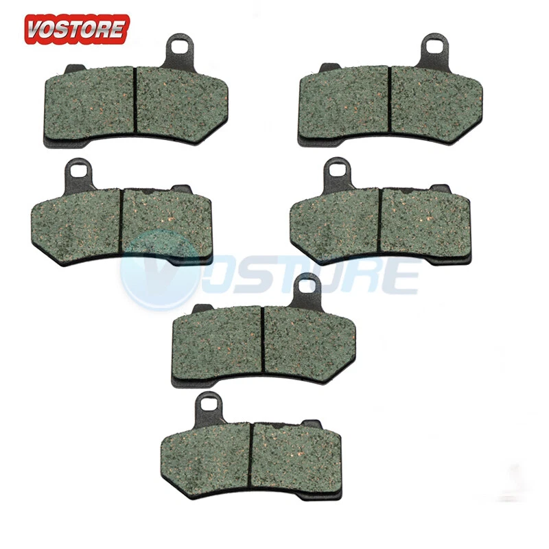 Foreverun Brake Pads For Harley Davidson FLHX Street Glide ’08-20 OE Replacement — 第 1/1 张图片