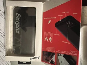 New Energizer Max PowerBank w/ LCD 10000mAh 10K Portable Charger 2 USB-A PORTS - Picture 1 of 4